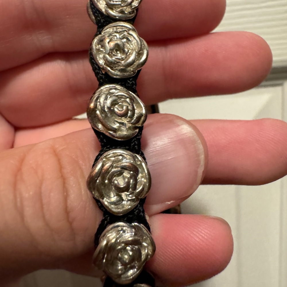 King Baby studio Silver Rose Bracelet